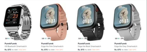Image of Branded Smartwatch up to 87% Discount