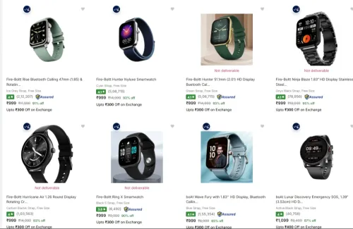 Image of Branded Smartwatches up to 90% Discount