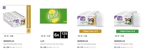 Image of Branded Soaps upto 65% Discount