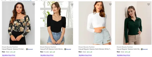 Image of Branded Women Top Starting At @₹84