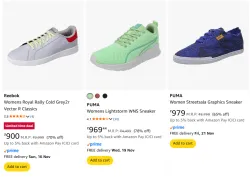 Branded Womens Shoes upto 78% Discount