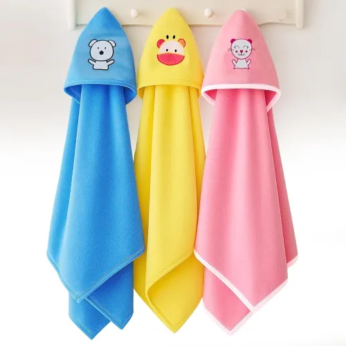 Image of BRANDONN Baby Hooded Blanket Wrap – Pack of 3
