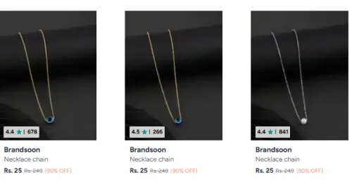 Image of Brandsoon Brass Gold-Plated Necklace