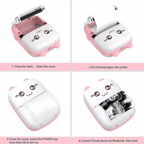 Image of Brat Cartal Mini Bluetooth Thermal Printer