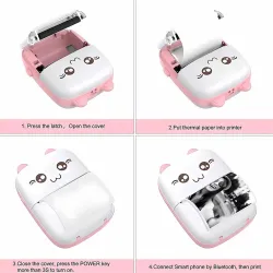 Brat Cartal Mini Bluetooth Thermal Printer