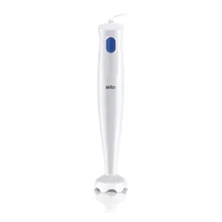 Braun MultiQuick 1, Powerful 450W Hand Blender, Made in Europe, EasyTwist Technology, Lightweight, Stainless Steel German Design, Dishwasher Safe, Make Baby Food, Chutney, Smoothie, Soup, MQ...