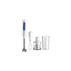 Braun MultiQuick 3, Powerful 900W Hand Blender, Patented PowerBell Technology, Made in Europe, Guranteed Splash-Proof, 2 Speed + Turbo, All-in-1: Blender, Grinder, Chopper & Whisker, MQ30202...