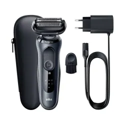 Braun Series 6 Electric Shaver for Men, Wet & Dry Shave, SensoFlex Electric Shaver, Rechargeable Cordless with 5-Minute Quick Charge, Sensitive Shave, Skin Comfort Engineered in Germany, 61N...