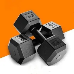 Brawl Nation 10kg (5kg x 2) Hex Dumbbells