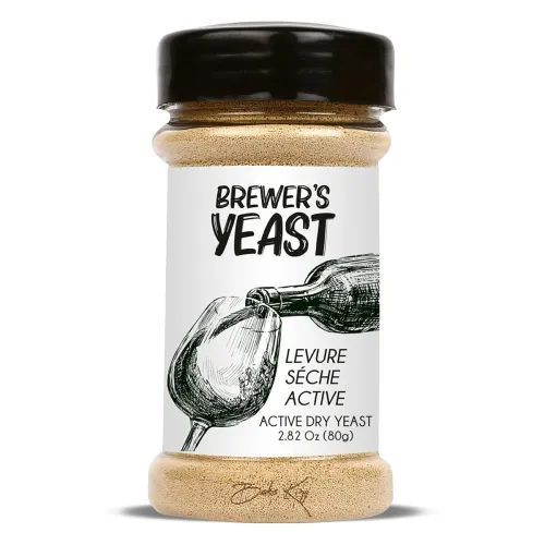 Image of Brewer's Yeast For Making Wine 80Gm | Fast Fermentation Wine Yeast | High Tolerance 15% V/V | Yeast For Making Wine 80Gm