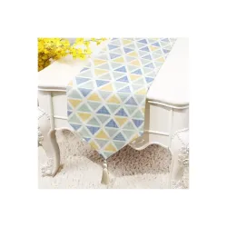 BRICK HOME Poly Cotton Table Runner 13x60inch