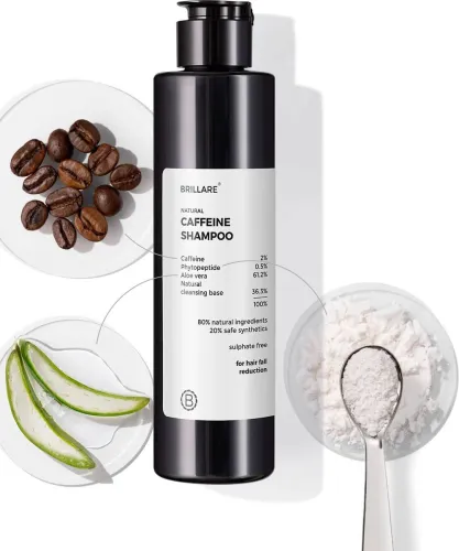 Image of BRILLARE Caffiene Shampoo 100 ml 