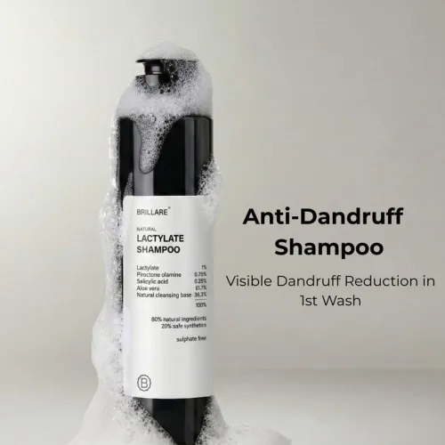 Image of Brillare Natural Lactylate Anti-Dandruff Shampoo with Salicylic Acid