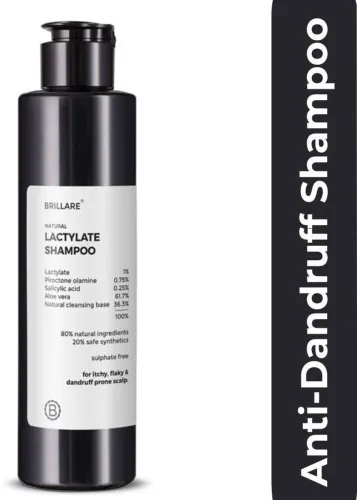 Image of BRILLARE Natural Lactylate Anti-Dandruff Shampoo (100 ml)