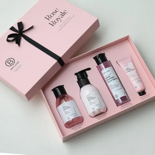 Image of Brillare Rose Royale Skincare Gift Box * set of 4