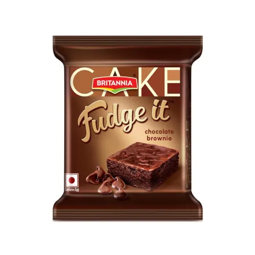 Image of Britannia Cakes Chocolate Brownie Pouch, 40 g