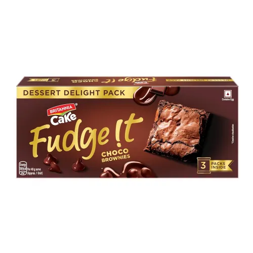 Image of Britannia Cakes Fudge It Chocolate Brownie 120 g