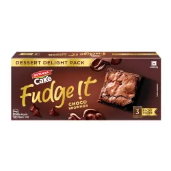 Britannia Cakes Fudge It Chocolate Brownie 120 g