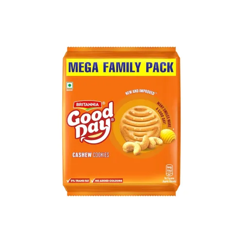 Image of Good Day Britannia Cashew Cookies, 905 g , 10N*82.7= 827 g (Weight May Varie)