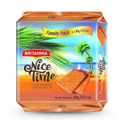 Britannia Nice Time, 143g or 150g, Brown (Weight May Vary)