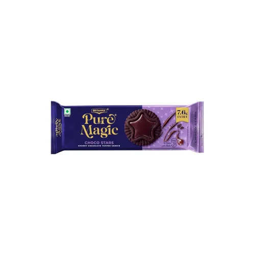 Image of Britannia Pure Magic Choco Stars Chunky Chocolate 