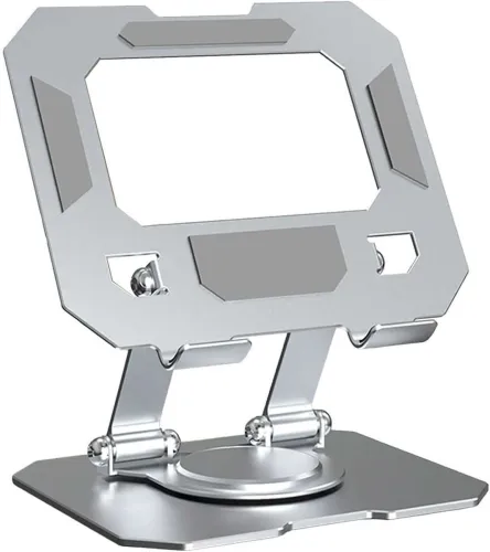 Image of BROLAVIYA 360 Rotating Foldable Aluminum Mobile Stand