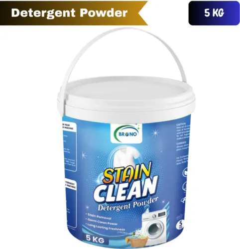 Image of Brono PureFoam Strong Stain Fighter Powder Detergent Powder (5 kg)