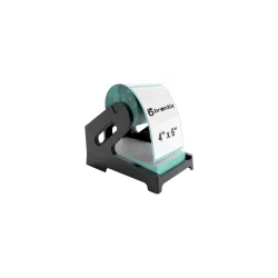 BRONTIX Thermal Label Roll Holder for Desktop Barcode & Shipping Label Printers | Supports Roll & Fan-Fold Stickers