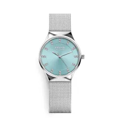 BRUNO MILANO Stylish Watches Mesh Band Shiny Dial for Women and Girls