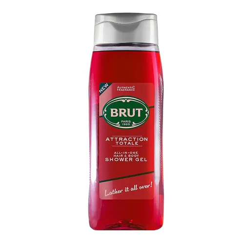 Image of Brut Attraction ALL-IN-ONE Shower gel for Hair & Body