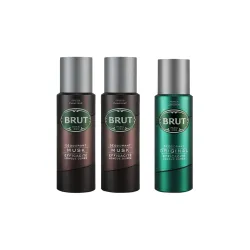  Brut Deodorant (200ml * set of 3)