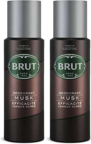 Image of BRUT Musk Deodorant Spray for Men Deodorant Spray - For Men  (400 ml, Pack of 2)