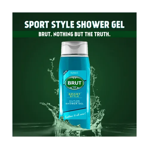 Image of Brut Sport Style All-in-One Shower Gel 500ml