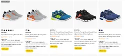 Bruton Mens Shoes Starting @ ₹261