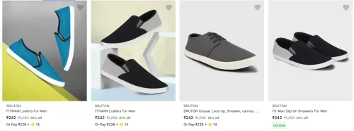 Image of Bruton Men’s Casual Shoes at minimum 76% Discount