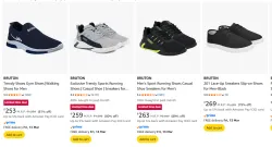 BRUTON Mens Shoes starting @ ₹253