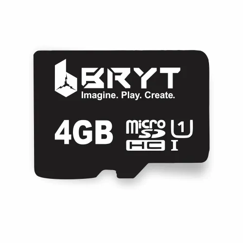 Image of BRYT 4GB MSD SDHC CL10 UHS-1 Memory Card 