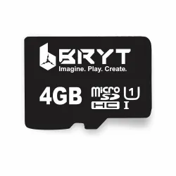 BRYT 4GB MSD SDHC CL10 UHS-1 Memory Card 