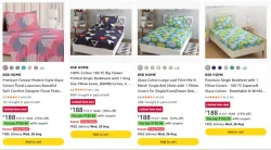 BSB Home Bedsheets Starting ₹188