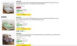 BSB Home Bedsheets up to 80% Discount