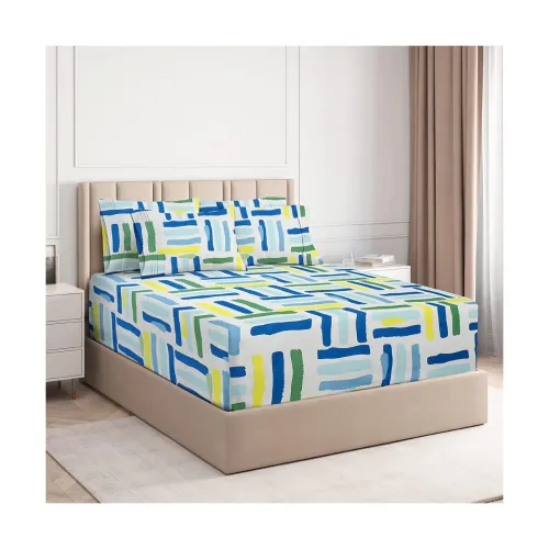 Image of BSB HOME Cotton Elastic Fitted Bedsheets 