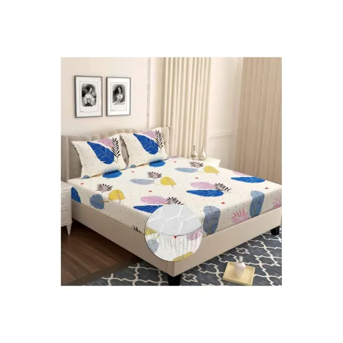 Image of BSB HOME Glace Cotton Elastic Fitted Bedsheets