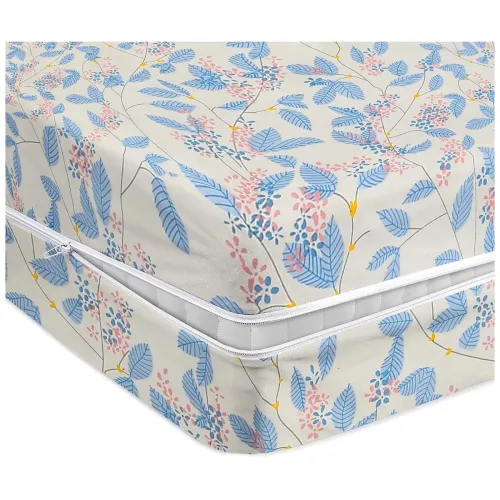 Image of BSB HOME Premium Cotton Printed Mattress Cover