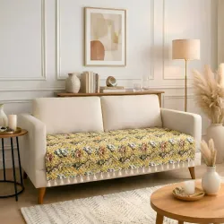 BSB HOME Cotton Sofa Throw Cover