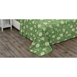 BSB HOME Double Bedsheet 144 TC Microfiber with 2 Pillow Covers | Smooth