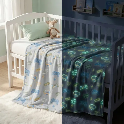 Image of BSB HOME Glow in The Dark Kids Blanket
