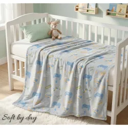 BSB HOME Glow in The Dark Kids Blanket (76 x 102 cm) 