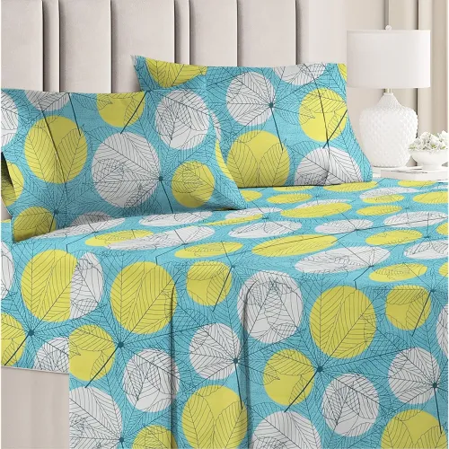 Image of BSB HOME Microfiber Double Bedsheet 