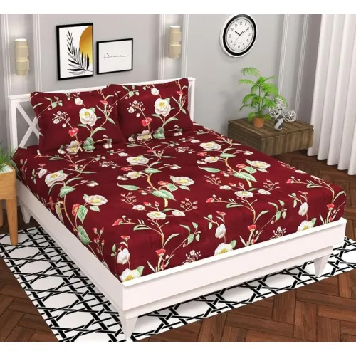 Image of BSB HOME Microfiber Double Bedsheets 