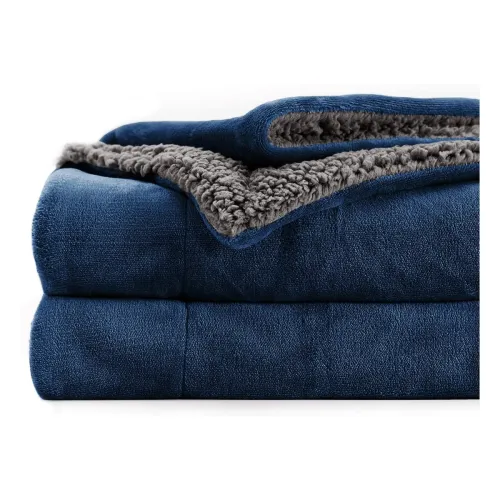 Image of BSB HOME Micromink Sherpa Blanket – Single 